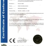 CERT - CE MARKING