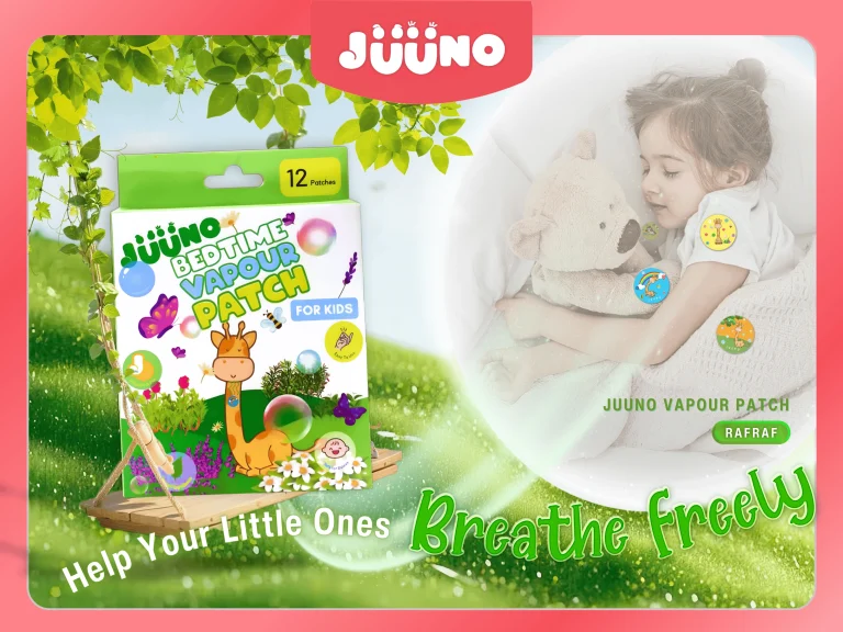 JUUNO Bedtime Vapour Patch for Kids – RafRaf (Box of 12’s)