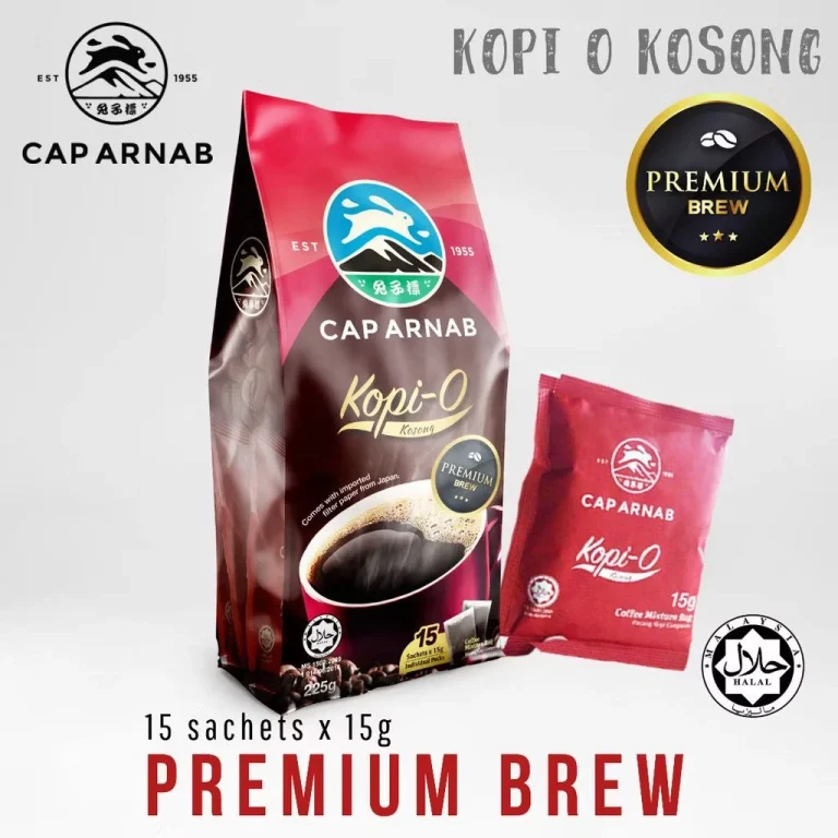 CAP ARNAB KOPI O PREMIUM BREW 15g x 15 Sachets