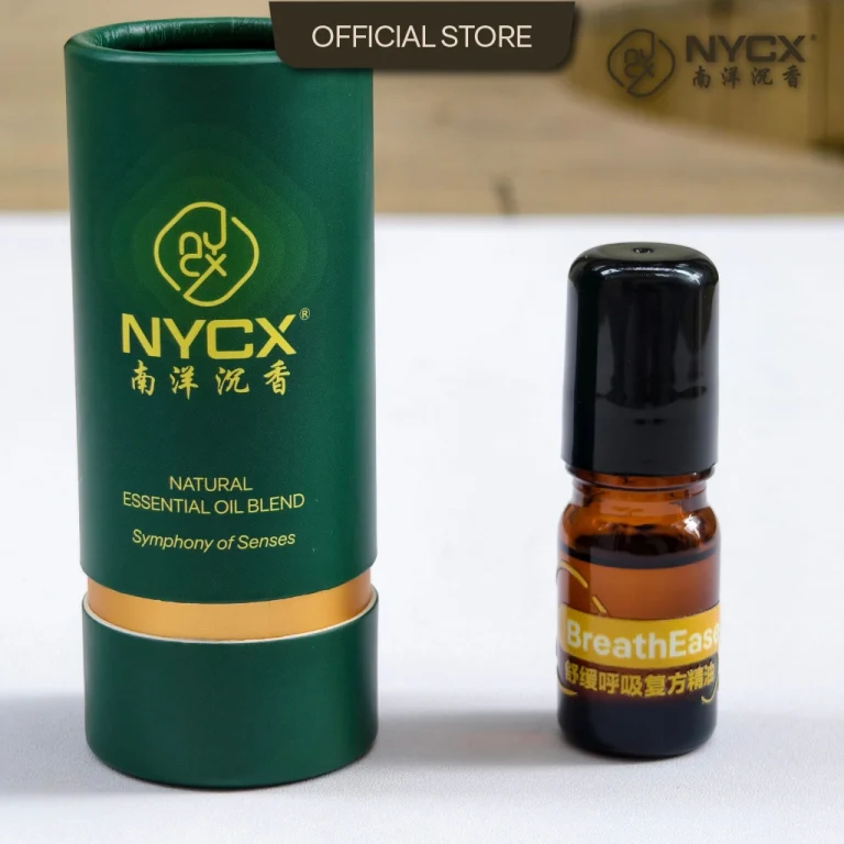 Agarwood Essential Oil Blend – BreathEase (5ml)